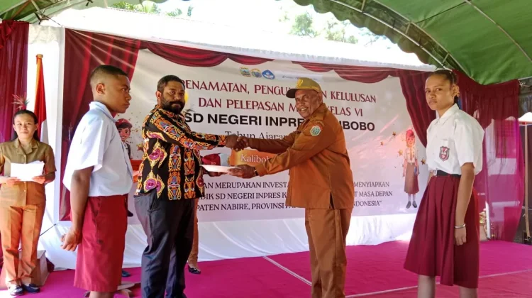 Sebanyak 85 Siswa SD Inpres Kalibobo Lulus 100 Persen, Aset Masa Depan Papua Tengah