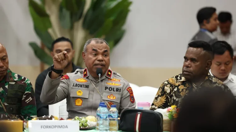 Dukung Program Pemerintah, Polda Papua Tengah Siap Jaga Stabilitas Pembangunan