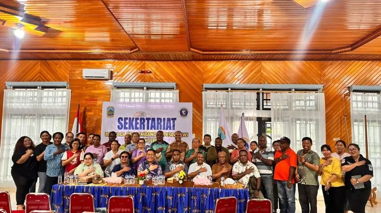 LPPD Papua Tengah Bahas Persiapan Teknis Pelepasan Kontingen Pesparawi