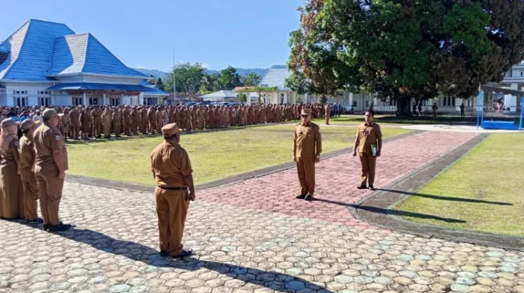 Pemkab  Nabire Gelar Apel Gabungan Awal Bulan Juni 2026