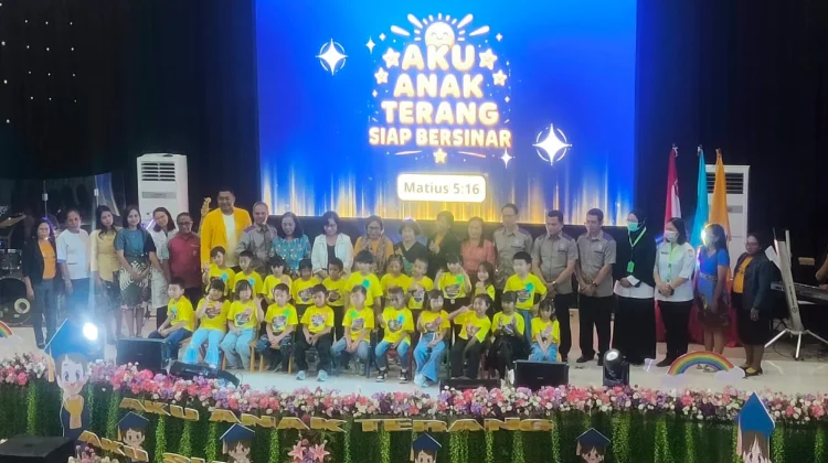 TK Kristen Shekina Glory Terpadu,Menggelar acara penamatan dan Perpisahan