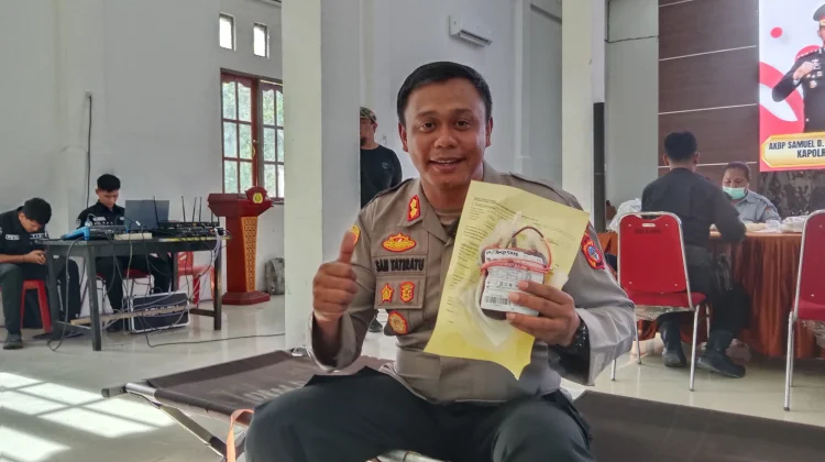 Sambut HUT Bhayangkara ke-80, Polres Nabire Gelar Donor Darah untuk Kemanusiaan