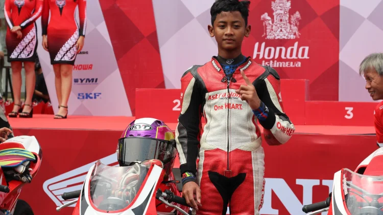 Ziven Rozul Abiy Salim, di Ajang Moto4 European Talent Cup