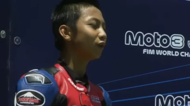 Kiandra Ramadhipa, The Champion Estoril (Portugal) Moto3 Junior