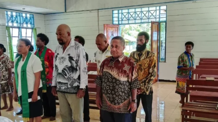 Pelantikan Panitia HUT GKI ke-70 GKI di Tanah Papua Wilayah IV Klasis Nabire Timur
