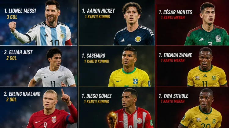 Lionel Messi Pimpin Daftar Top Skor Catat Rekor di Kualifikasi Piala Dunia