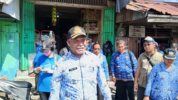 Dinas Ketahanan Pangan Bersama  TPID Nabire Gelar Pemantauan Stok dan Harga Pangan