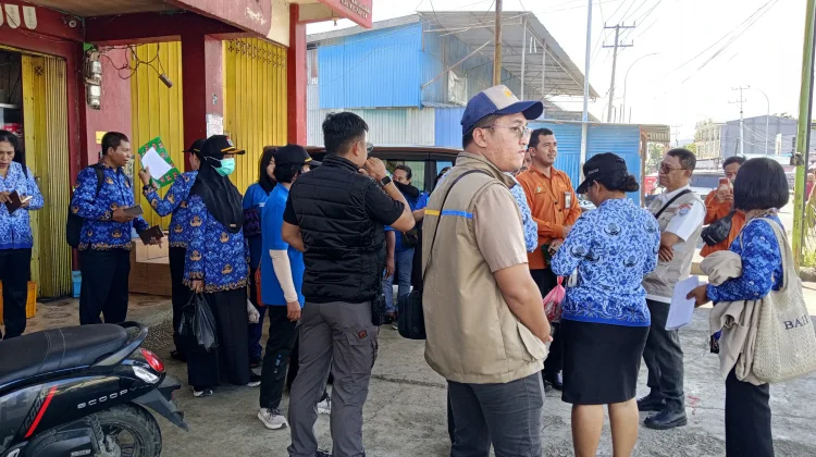 TPID Nabire Bersama DKP Nabire  Gelar Pemantauan Stok dan Harga Pangan