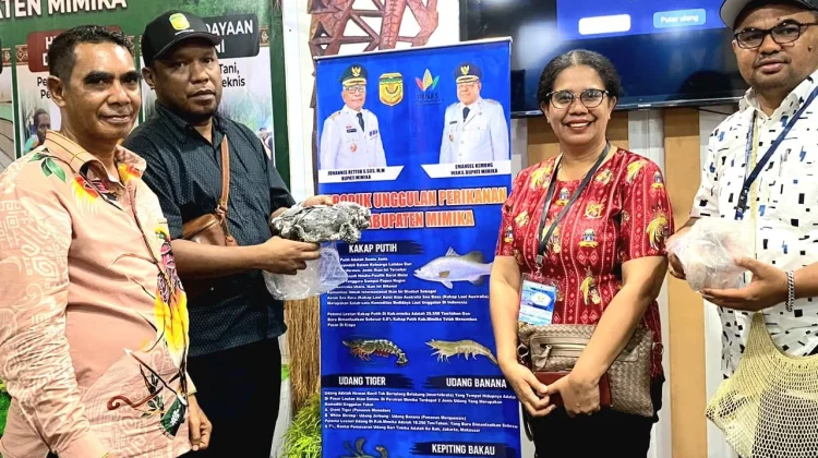 Produk Laut Mimika Tampil di Ajang Nasional PENAS XVII 2026 Gorontalo