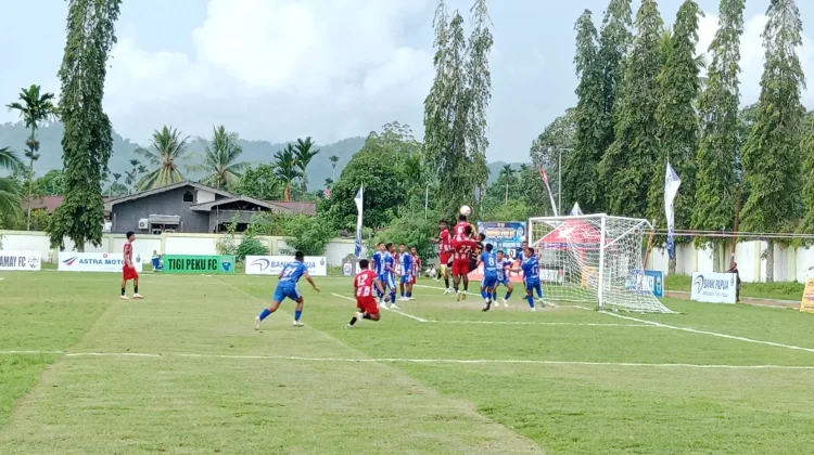 Gorano FC Dominan, Asasta FC Tahan Imbang 0-0 di Babak Pertama Semifinal Bupati Cup 3