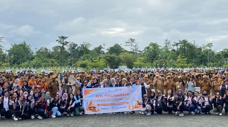 Sensus Ekonomi 2026 Menjangkau Seluruh Wilayah Mimika, termasuk Pegunungan
