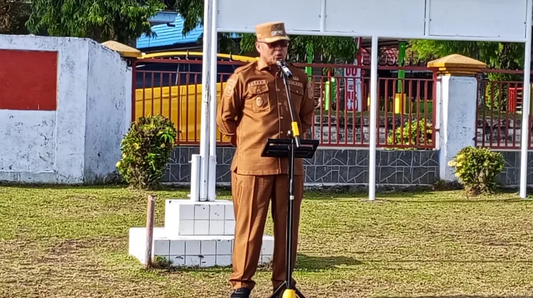 Wakil Bupati Nabire Apresiasi Apel Lintas Sektor Perdana yang Digelar Distrik Nab