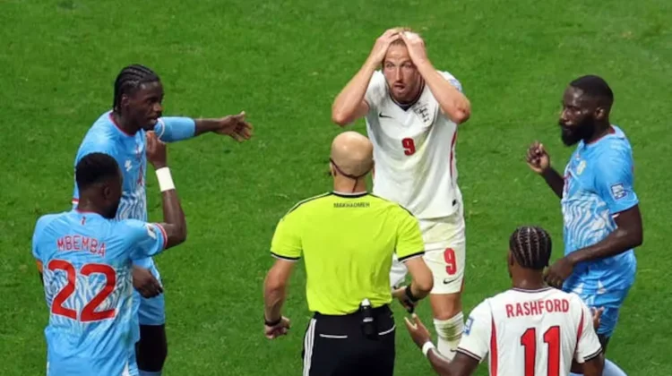 Harry Kane Kecewa Penalti Ditolak Wasit saat Inggris Hadapi RD Kongo