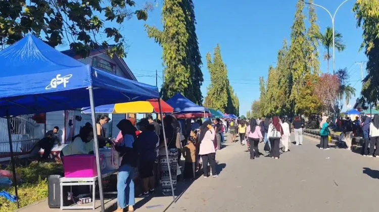 CFD Nabire Dorong Perkembangan UMKM, Pengunjung Harapkan Kegiatan Semakin Meriah
