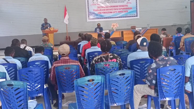 Penguatan Adminduk Kampung Jadi Fokus Pemprov Papua Tengah