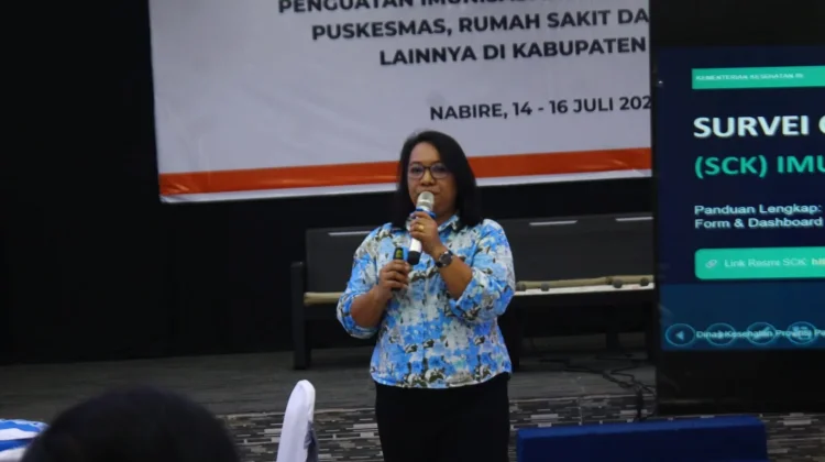 Survei Cepat Komunitas Perkuat Upaya Pencegahan Campak di Nabire