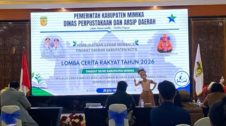 Generasi Muda Mimika Diajak Mengenal Budaya lewat Cerita Rakyat
