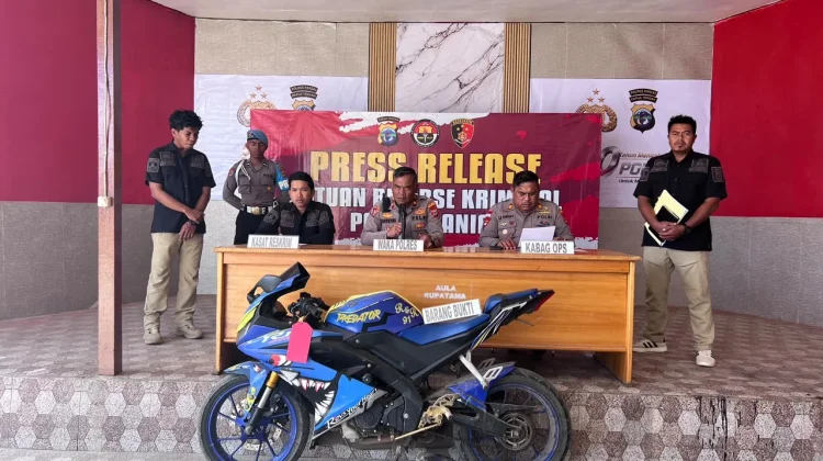 Polres Paniai Gagalkan Dugaan Pencurian Sepeda Motor, Dua Tersangka Diamankan