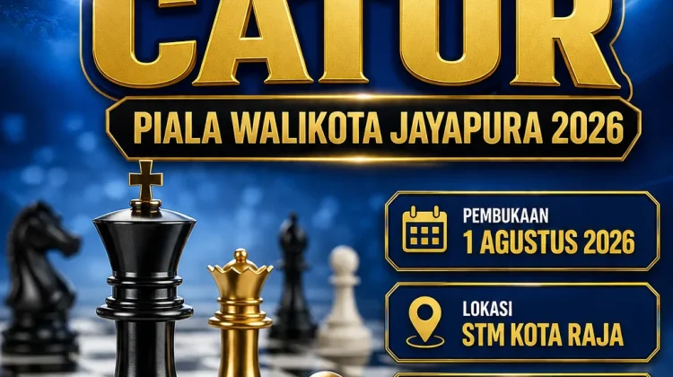 KO GERCEP Gelar Turnamen Catur Piala Wali Kota Jayapura 2026