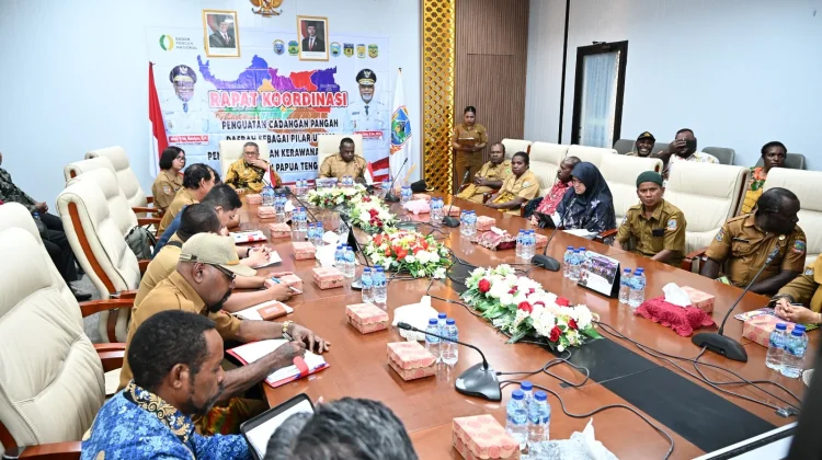 Pemprov PT  Perkuat Cadangan Pangan, Kabupaten Diminta Siapkan Data Akurat