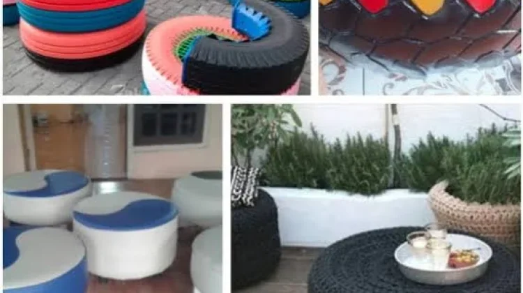 Tips Membuat Produk Kreatif dari Ban Mobil Bekas