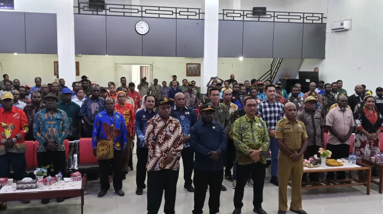 Bupati Dogiyai Tegaskan Seluruh pegawai disiplin menginput capaian kinerja hari