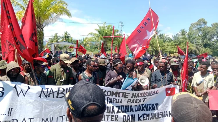 MRP Papua Tengah Terima Aspirasi Massa KNPB, Kapolres Apresiasi Aksi Damai