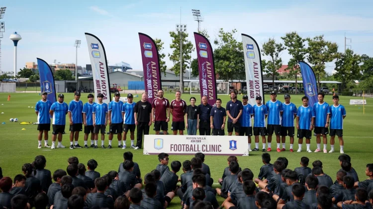Aston Villa Lanjutkan Tur Asia dengan Singgah di Bangkok