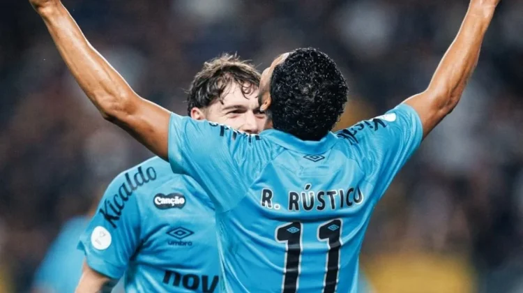 Gol Rony Bawa Santos Lolos ke Perempat Final Copa do Brasil