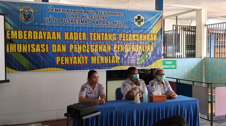 Puskesmas Karang Mulia sosialisasi AIDS, Tuberkolosis, dan Malaria atau ATM