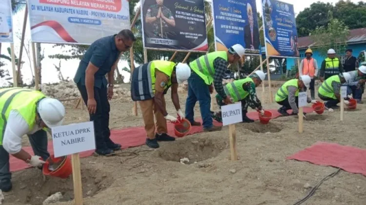 Perkuat Ekonomi Pesisir, Nabire Siapkan 6 Kampung Nelayan Merah Putih