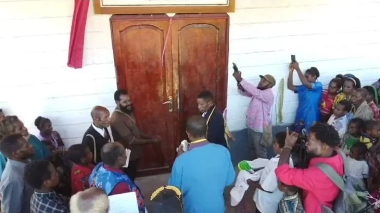 Gereha Maranatha Dogomouto Distrik Siriwo Paniai Papua Tengah Resmi di Tahbiskan