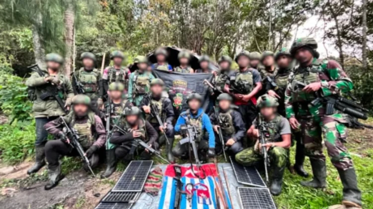Koops TNI Habema Telusuri Jejak di Sungai Gamagai hingga Honai
