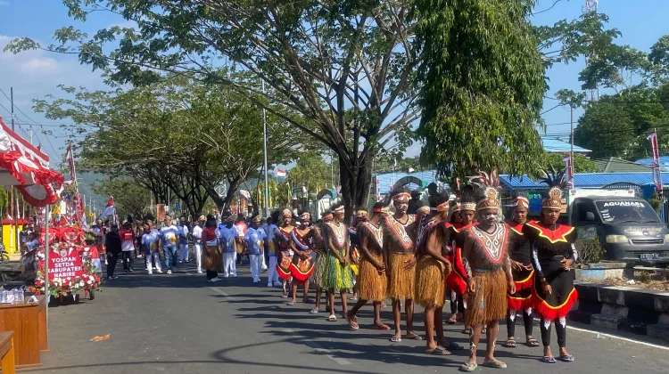 Semarak HUT ke-81 RI, Nabire Hidupkan Budaya Lewat Yospan