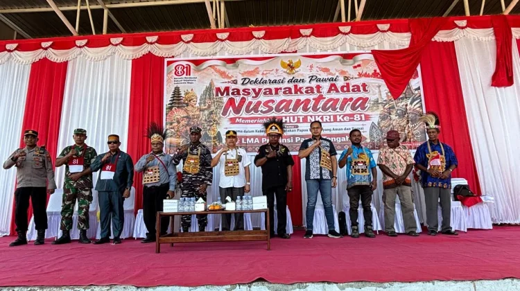 LMA Nabire Deklarasikan Persatuan Masyarakat Adat, Tolak Provokasi dan Kekerasan