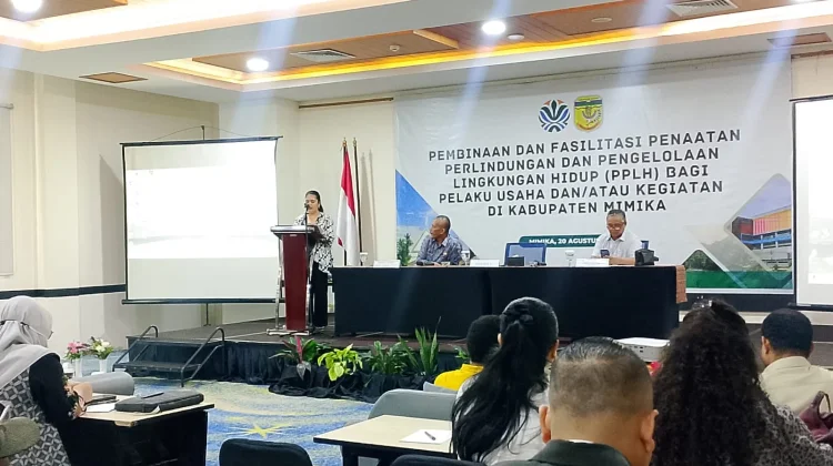 DLH Mimika Dorong Pelaku Usaha Tingkatkan Kepatuhan Menjaga Lingkungan