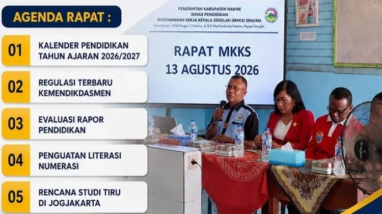 MKKS Kabupaten Nabire Berkomitmen Mencetak Lulusan Vokasi yang Kompeten