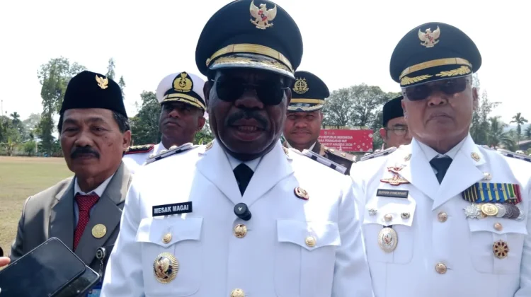 Bupati Nabire Imbau Warga Waspadai Kebakaran Lahan di tengah Kemarau