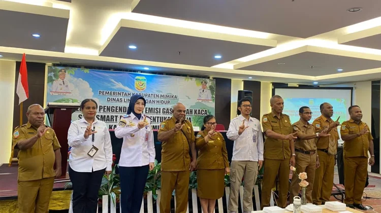DLH Mimika Manfaatkan SIGN-SMART Petakan Emisi Gas Rumah Kaca