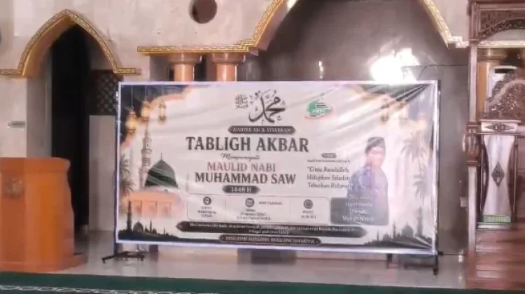 PHBI Kabupaten Nabire Gelar Tabligh Akbar Peringati Maulid Nabi 1448 H