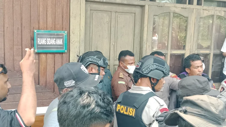 Sidang Kasus Pembunuhan Anak di Waroki, Tim Advokat Ajukan Perlawanan Dakwaan