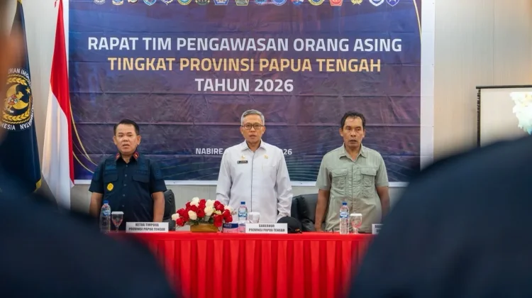 Pemprov Papua Tengah Buka Rapat Tim PORA 2026
