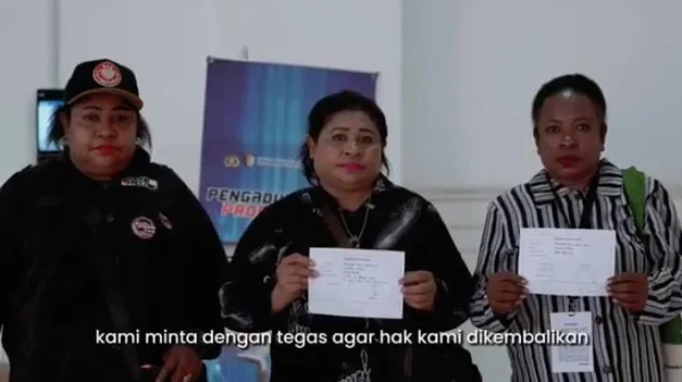Masyarakat Adat Makimi Datangi DPR-RI, Tuntut Satgas PKH Pergi dari Tanah Adat Papua