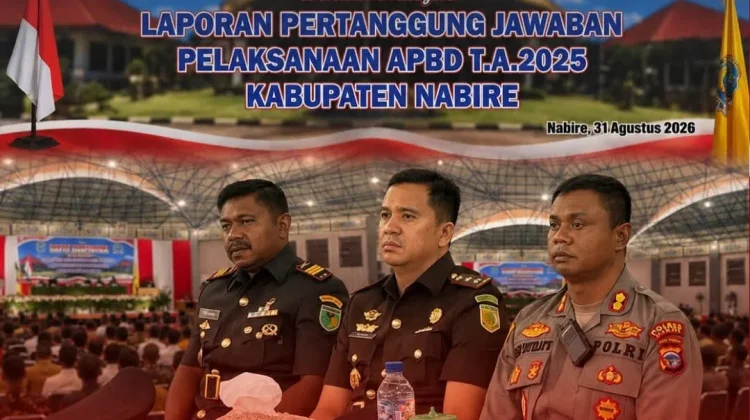 Kajari Nabire Hadiri Rapat Paripurna Pertanggungjawaban Pelaksanaan APBD 2025
