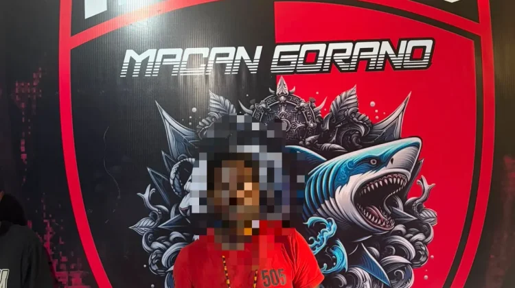 Polisi Amankan Terduga Pencuri di Depan Kantor RRI Nabire