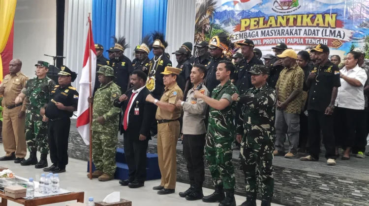 Pegurus LMA Korwil Papua Tengah Periode 2026-2030 Resmi Dilantik