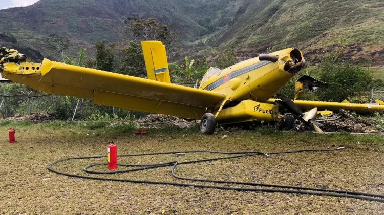 Akibat Angin Kencang, Pesawat Aman Air Alami Insiden Saat Mendarat di Bandara Mulia
