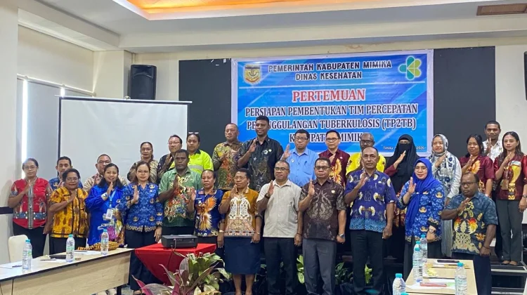 TP2TB Dibentuk, Mimika Fokus Temukan dan Dampingi Pasien TBC