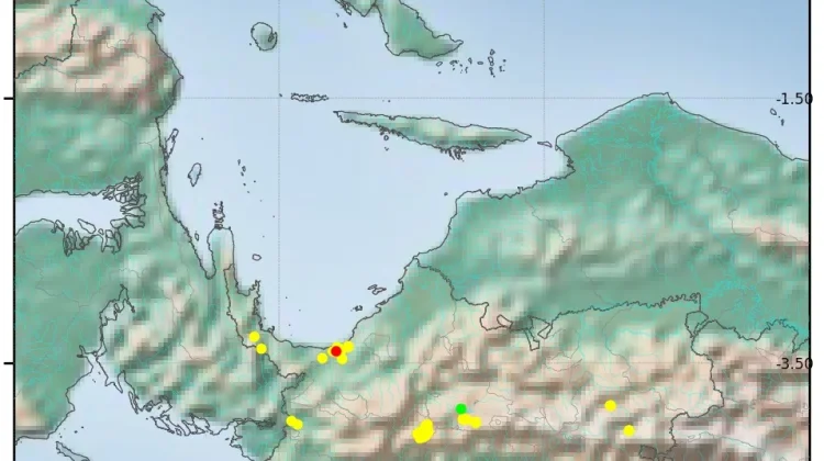 Jumlah Hotspot di Papua Tengah Fluktuatif Tiap Hari