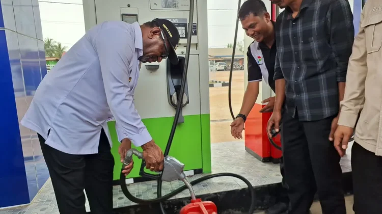 Dukung Swasembada Pangan, SPBU Tanah Miring, Merauke Resmi Jadi SPBU Khusus Petani